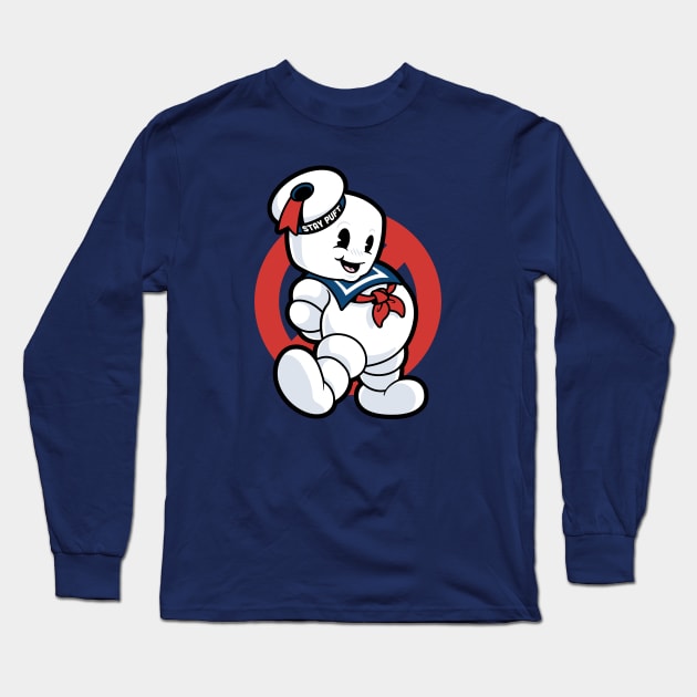 Vintage S. Puft Long Sleeve T-Shirt by harebrained